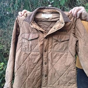 Filson Brown Quilted Jacket